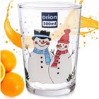 Orion, szklanka, bałwanki, 500 ml