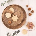 Orion, talerz do serwowania drewniany, mango, 25 cm