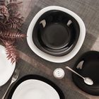 Orion, talerz obiadowy płytki szklany, Luna, 26.5 cm