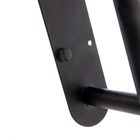 Orion, wieszak na ręcznik papierowy, metalowy czarny, Radka, 33.5-9,2-4.5 cm
