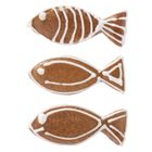 Orion, wykrawacz do ciastek, stalowy, ryba, 5 cm