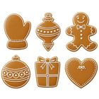 Orion, wykrawacze do ciastek, stalowe, 6 szt.