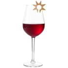 Orion, znaczniki na szklanki, kolorowe gwiazdy, 8 szt.