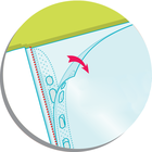 Oxford, album z koszulkami krystalicznymi do wyrywania, A4, 60 kartek, 50MIC