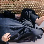 Pajac niemowlęcy, wełniany, granatowy, Eevi