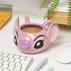 Paladone, Lilo i Stitch, Angel, kubek 3D, 450 ml