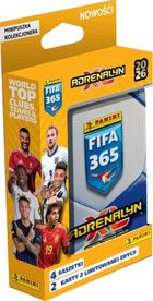 Panini, FIFA 365, Adrenalyn XL 2026, mini puszka kolekcjonera z kartami