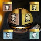 Pantasy, Retro, gramofon, klocki konstrukcyjne, 662 elementy