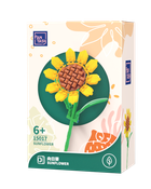 Pantasy, Słonecznik, klocki konstrukcyjne, 10 cm, 115 elementów