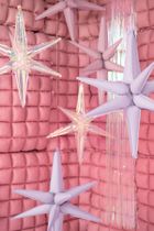 PartyDeco, balon foliowy, kurtyna, różowe ombre, 72-143 cm