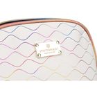 Peterson, kosmetyczka, 1-komorowa, biało-kolorowa