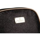 Peterson, kosmetyczka, 1-komorowa, brokatowa, czarna