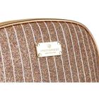 Peterson, kosmetyczka, 1-komorowa, brokatowa, różowe złoto