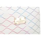 Peterson, kosmetyczka prostokątna, biało-kolorowa