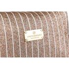 Peterson, kosmetyczka prostokątna, brokatowa, złota