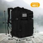 Peterson, plecak militarny, taktyczny, czarny