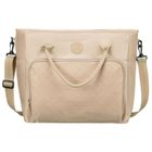 Peterson, torba podróżna z uchwytem na walizkę, beżowa