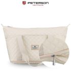 Peterson, torba treningowa, 1-komorowa, beżowa