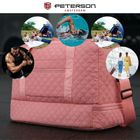 Peterson, torba treningowa, 2-komorowa, różowa