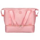 Peterson, torba weekendowa, z uchwytami, różowa