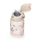 Petite&Mars, butelka termiczna ze stali nierdzewnej ze słomką, twinkling fairy, 350 ml