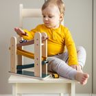 Petite&Mars, Milky Way Wood of Mars, drewniana zjeżdżalnia, Cosmic Blue