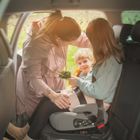 Petite&Mars, Optimus Pro, i-Size Air, podstawka samochodowa, gentle grey, 125-150 cm