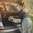 Petite&Mars, Optimus Pro, i-Size, podstawka samochodowa, caramel brown, 125-150 cm