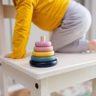 Petite&Mars, Orbit Wood of Mars, drewniana wieża, piramidka, Cosmic Blue