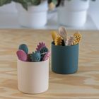 Petite&Mars, Take&Match, silikonowy kubek, Green Misty, 6m+