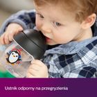 Philips Avent, Pingwinek, kubek bez rozlewania, czarny, 12m+, 260 ml