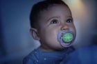 Philips Avent, Ultra Air, Night, smoczek uspokajający, różowy, 0-6m