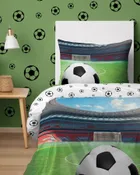 Piłka, 2-częściowy komplet pościeli, 160-200 cm