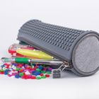 Pixie Crew, piórnik, tuba, szary, szary panel