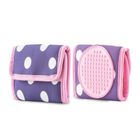 Pixie Crew, portfel na rzep, kropki, różowy panel