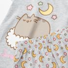 Piżama dziewczęca, szara, Pusheen