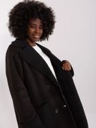 Płaszcz damski, czarny, Lakerta