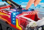 Playmobil, City Action, Pojazd strażacki na lotnisku ze światłem, 5337