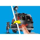 Playmobil, City Action, Policyjny helikopter: Pościg za uciekającym samochodem, 70575