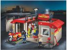 Playmobil, City Action, przenośna remiza strażacka, klocki