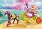 Playmobil, Fairies, Wróżka kwiatów z karocą jednorożca, 9136