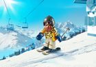 Playmobil, Family Fun, Narciarz na nartach snowblade, 9284