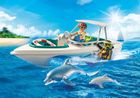 Playmobil, Family Fun, Nurkowie z motorówką, 6981