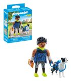 Playmobil, My Life, Biegacz z border collie, 71740