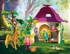Playmobil, Princess Magic, Przytulny dom wróżek i złoty jednorożec, 71838