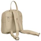 Plecak miejski, beżowy, skórzany, Rovicky