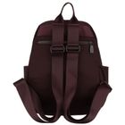 Plecak miejski, bordowy, Peterson