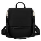 Plecak miejski, czarny, skóra ekologiczna, Peterson