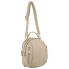 Plecak miejski, jasnobeżowy, skóra ekologiczna, Rovicky