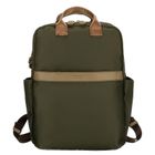 Plecak miejski, zielony, Peterson